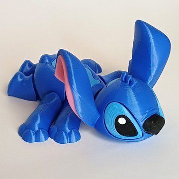 Іграшка 3D Стіч, 15 см, пластик/Гнучка 3д іграшка/ Рухлива іграшка 3д Стіч 1372-184 фото