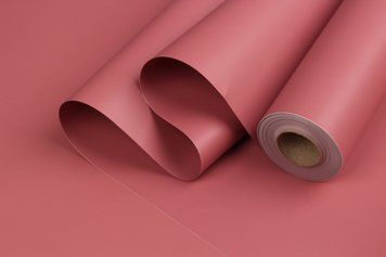 Калька квіткова (флористична) однотонна для пакування та декорування 53 см 255-8783 фото