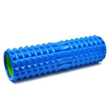 Ролер для занять йогою та пілатесом Gemini Grid Spine Roller G0012PUR Синій G0012BL фото