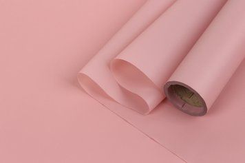 Калька квіткова (флористична) однотонна для пакування та декорування 60 см 255-8141 фото
