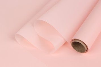 Калька квіткова (флористична) однотонна для пакування та декорування 60 см 255-6703 фото